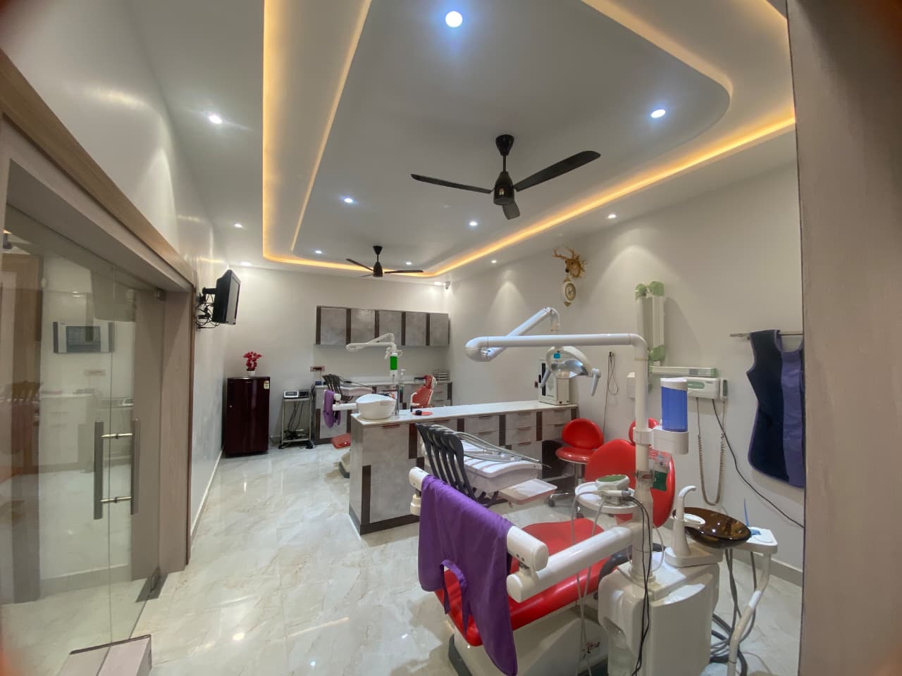 Dental treatment room at My Dentist clinic in Varanasi